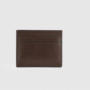 Madewell Black Leather the Card case